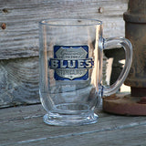 Gateway to the Blues Clear Coffee Mug with Pewter Logo