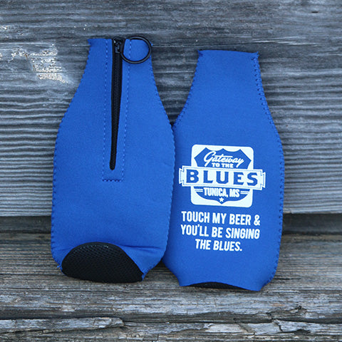 Gateway to the Blues Beer Bottle Koozie