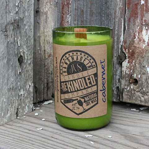 Mississippi Made Rekindled Candles - Cabernet