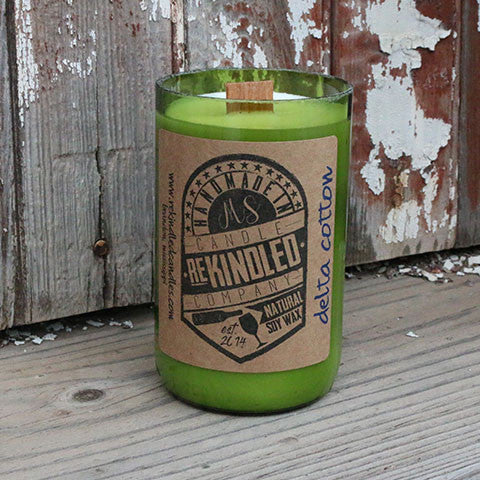 Mississippi Made Rekindled Candles - Delta Cotton