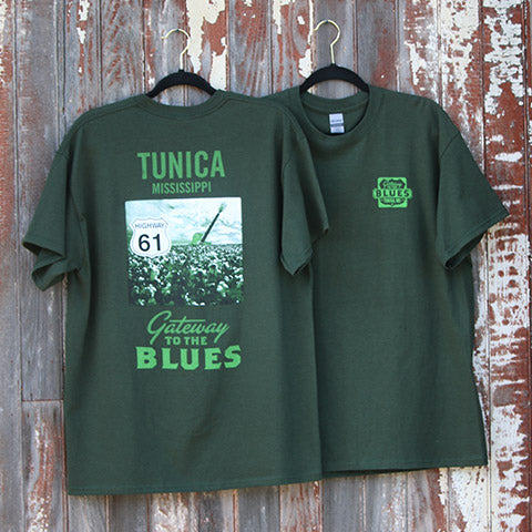 Tunica, MS - Cotton Field Logo T-Shirt