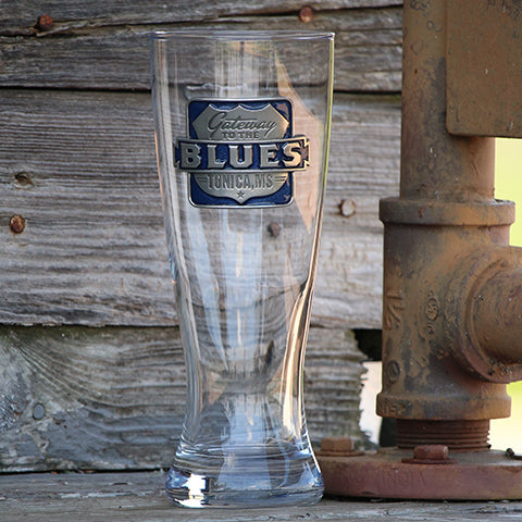 Gateway to the Blues Pewter Footed Pilsner
