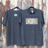 Gateway to the Blues Mississippi Blues License Plate T-Shirt