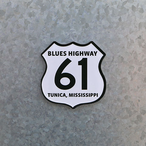 Blues Highway 61 Road Sign Magnet