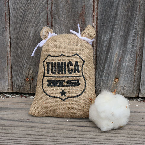 Tunica, MS Logo Cotton Seed Sack