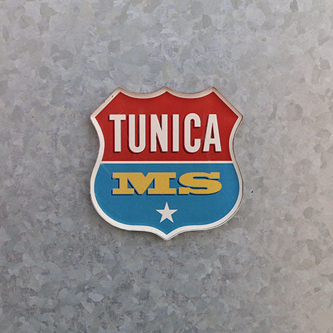 Tunica, MS - Tunica MS Logo Magnet
