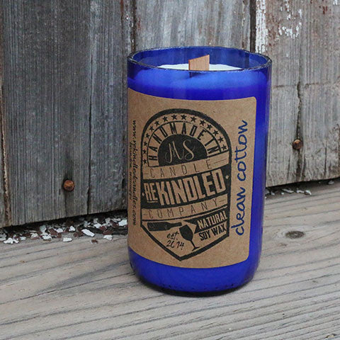 Mississippi Made Rekindled Candles - Clean Cotton